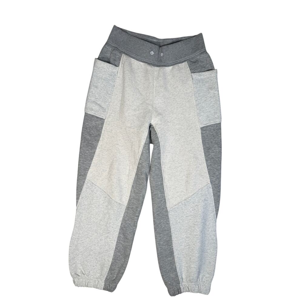 Free People Movement Making It Joggers Sweatpants Heather Gray Small